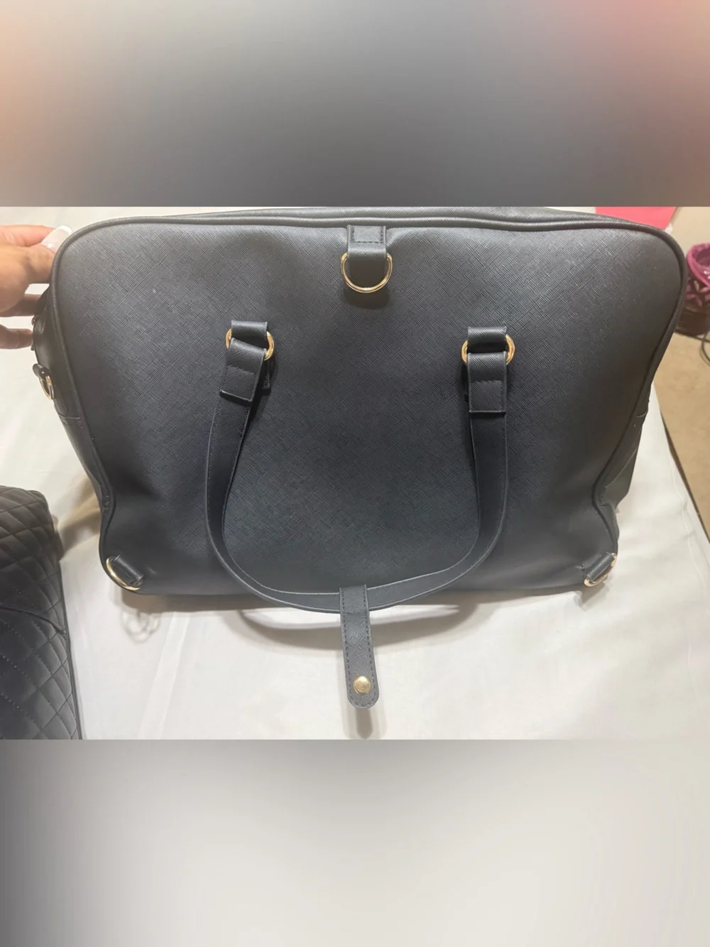 Used 17.3 In Laptop Briefcase, Extra Large Convertible Shoulder/Backpack Women